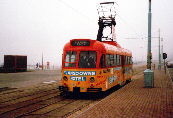 Blackpool Tram 634, South Promenade