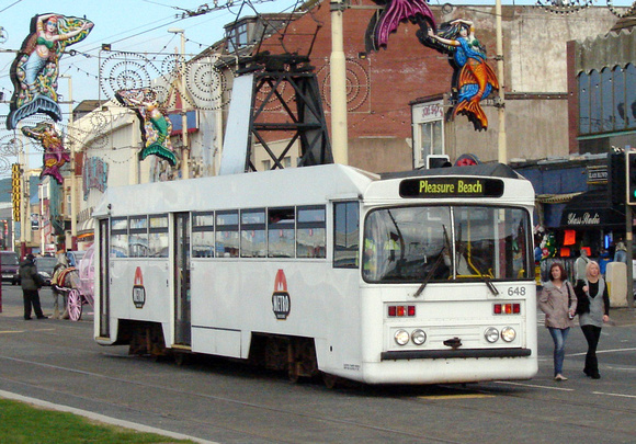 Blackpool Tram 648, Promenade