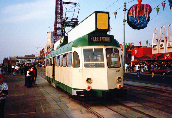 Blackpool Tram 637, Tower