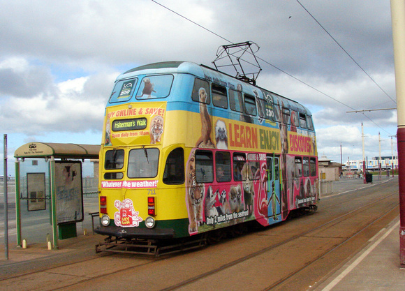 Blackpool Tram 711, Promenade