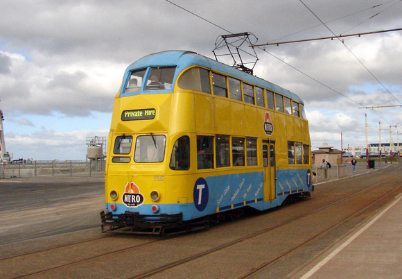 Blackpool Tram 715, Promenade