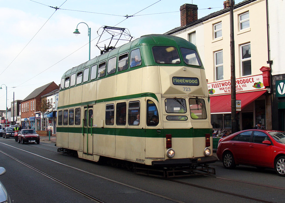 Blackpool Tram 723, Fleetwood