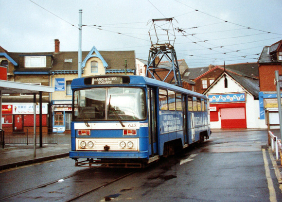 Blackpool Tram 643, Hopton Road
