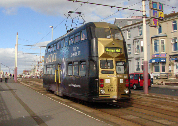 Blackpool Tram 719, North Promenade