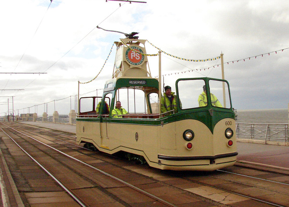 Blackpool Tram 600, North Promenade