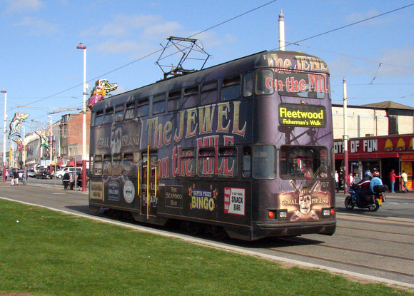 Blackpool Tram 707, Promenade