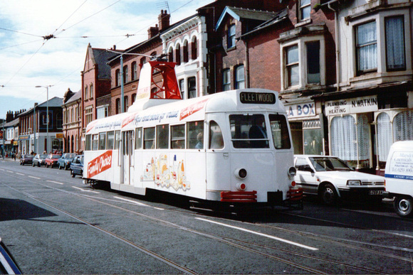 Blackpool Tram 625, Fleetwood