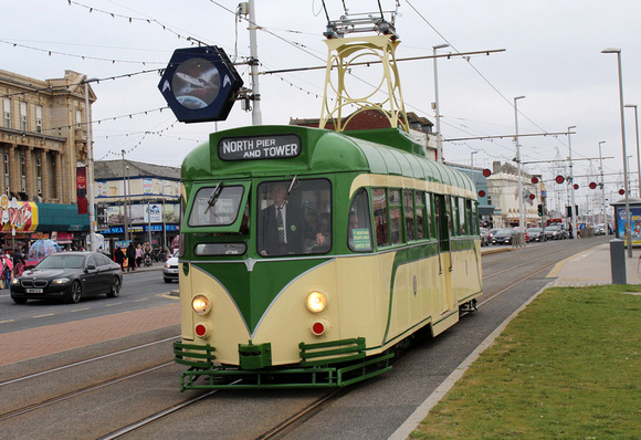 Blackpool Tram, 621, Central Pier
