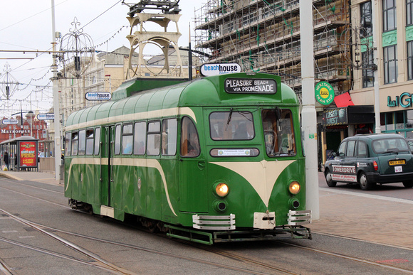 Blackpool Tram, 623, North Pier