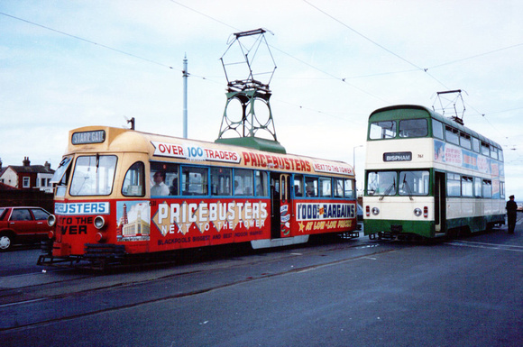Blackpool Tram 631, Fleetwood