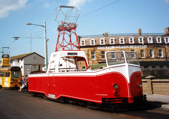 Blackpool Tram 604, Fleetwood