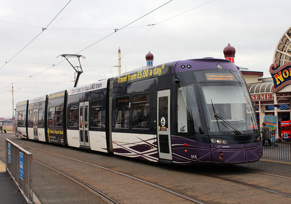 Blackpool Tram, 015, North Pier