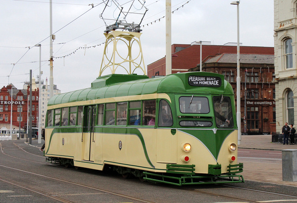 Blackpool Tram, 621, North Pier