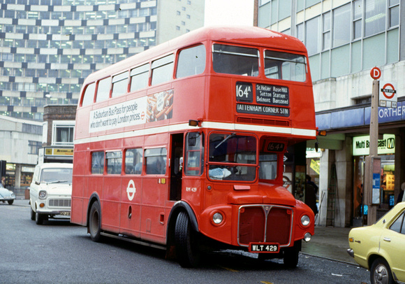 Route 164A, London Transport, RM429, WLT429, Morden