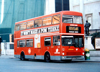 Route N83, Leaside Buses, M1407, C407BUV, Trafalgar Square
