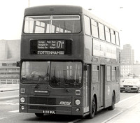 Route 171A, London Transport, M1133, B133WUL, Waterloo Bridge
