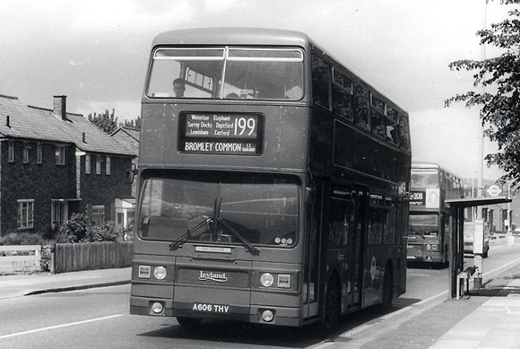 Route 199, London Transport, T1006, A606THV, Bromley Hill