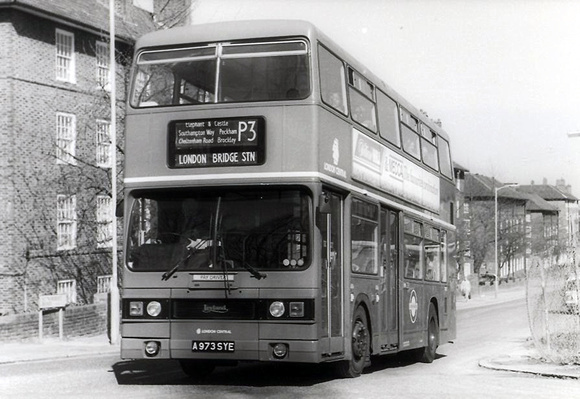 Route P3, London Transport, T973, A973SYE