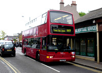 Route 669, East Thames Buses, VP7, X158FBB, Bexley