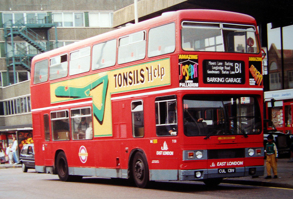 Route B1, East London Buses, T131, CUL131V, Barking