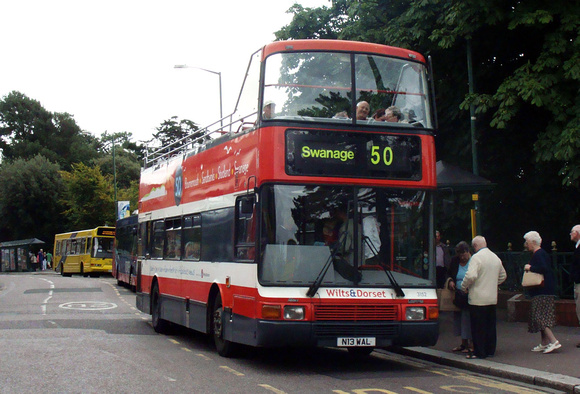Route 50, Wilts & Dorset 3152, N13WAL, Bournemouth