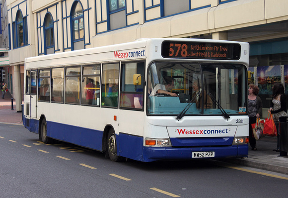 Route 678, Wessex Connect 2501, MW52PZP, Bristol