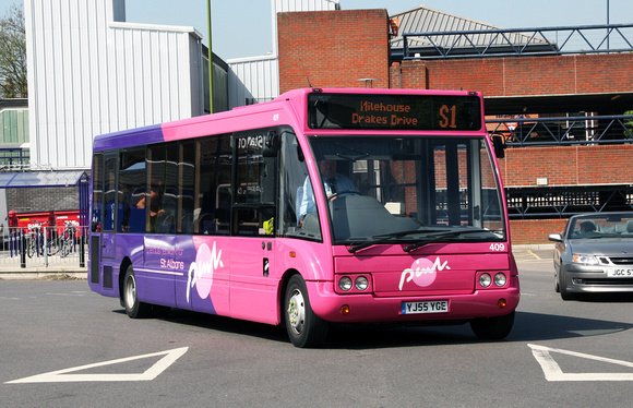 Route S1, Uno Bus, OS409, YJ55YGE, St Albans
