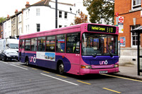 Route 610, Uno Bus, DP114, KC03OSF, Enfield Town