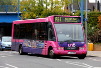 Route PB1, Uno Bus, OS401, YJ05XNB, Potters Bar