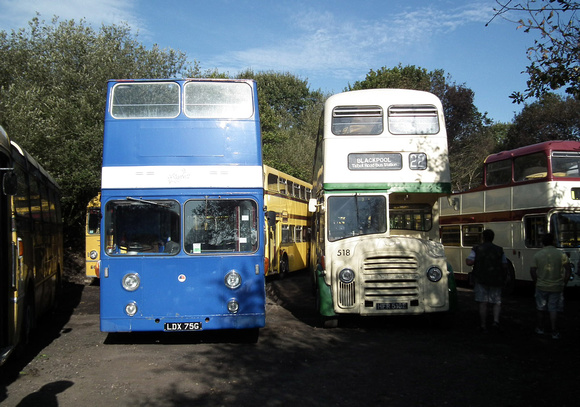 Blackpool Transport 518, HFR518E