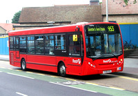Route 953, First London, DML44077, YX58HVG, Romford