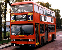 Route 34A, London Transport, T457, KYV457X