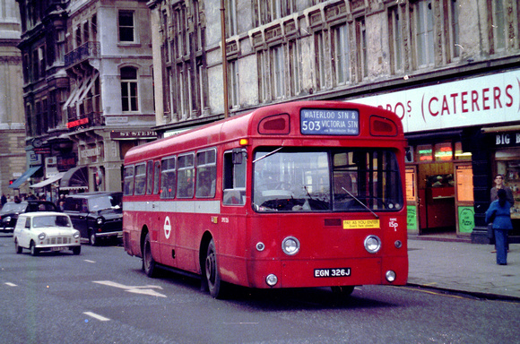 Route 503, London Transport, SMS326, EGN326J