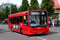 Route 386, Go Ahead London, SE219, YY64GXF, Woolwich