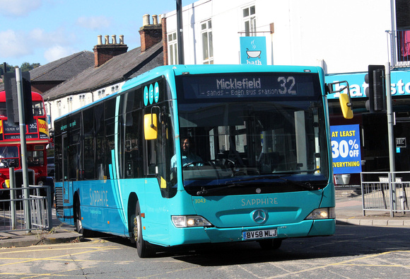 Route 32, Arriva The Shires 3043, BV58MLJ, High Wycombe