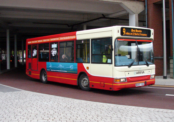 Route 9, Arriva the Shires 3497, W497YGS, Aylesbury