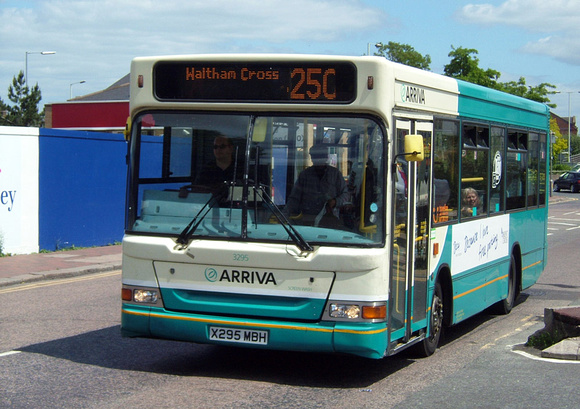 Route 25C, Arriva The Shires 3295, Waltham Cross
