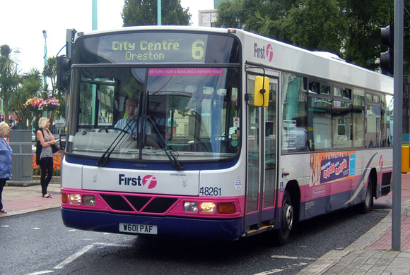 Route 16, First 48261, W601PAF, Plymouth