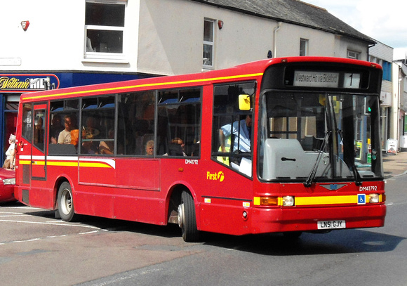 Route 1, First 41792, LN51GJY, Barnstaple