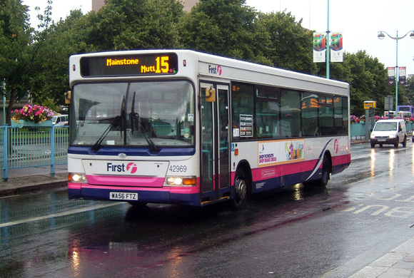 Route 15, First 42969, WA56FTZ, Plymouth