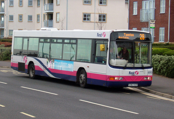 Route 28, First 66163, S363XCR, Minehead