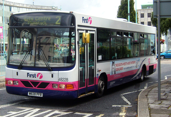 Route 2, First 48228, W828PFB, Plymouth