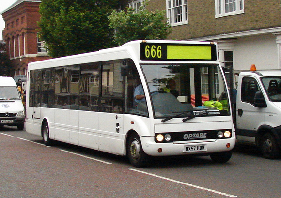 Route 666, Kent Top Travel, MX57HDH, Faversham