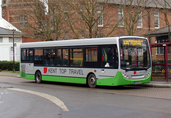 Route 131, Kent Top Travel, MX56NLN, Medway Hospital