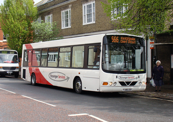 Route 666, Kent Top Travel, YJ06LEU, Faversham