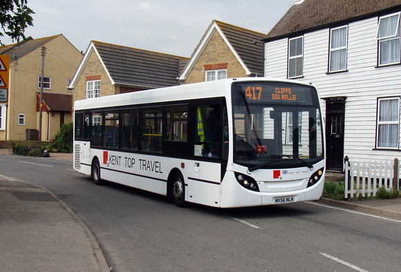 Route 417, Kent Top Travel, MX56NLN, Cliffe