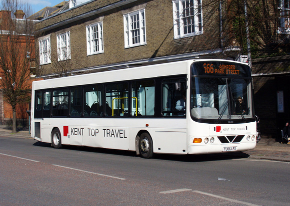 Route 666, Kent Top Travel, YJ06LFX, Faversham