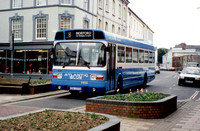 Red Bus North Devon 2881, FDV777V, Barnstaple