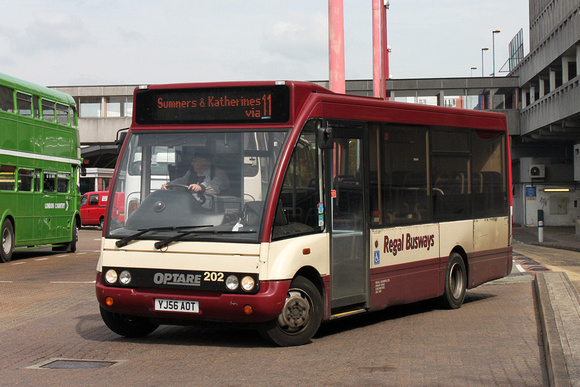 Route 11, Regal Busways 202, YJ56AOT, Harlow