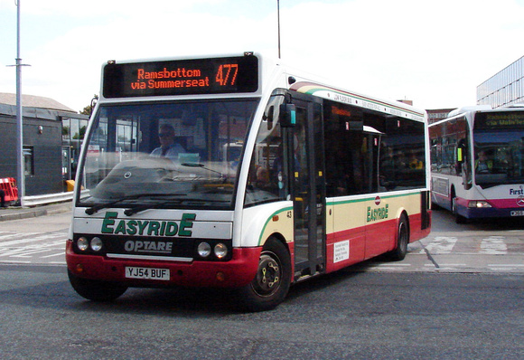 Route 477, Rossendale 43, YJ54BUF, Bury